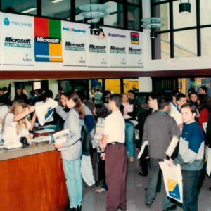 Foto da primeira Expo CIEE em 1997