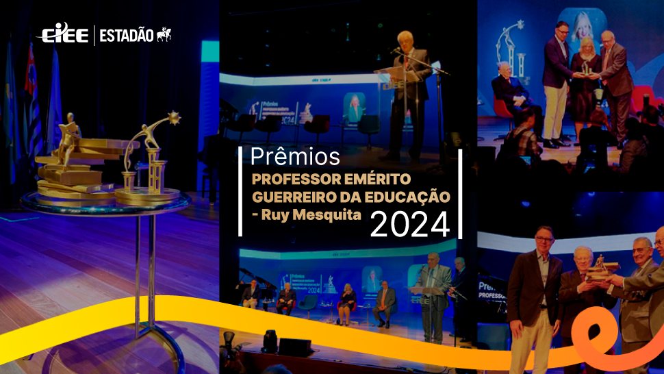 CIEE e Estadão promovem prêmios Professor Emérito e Guerreiro da Educação 2024