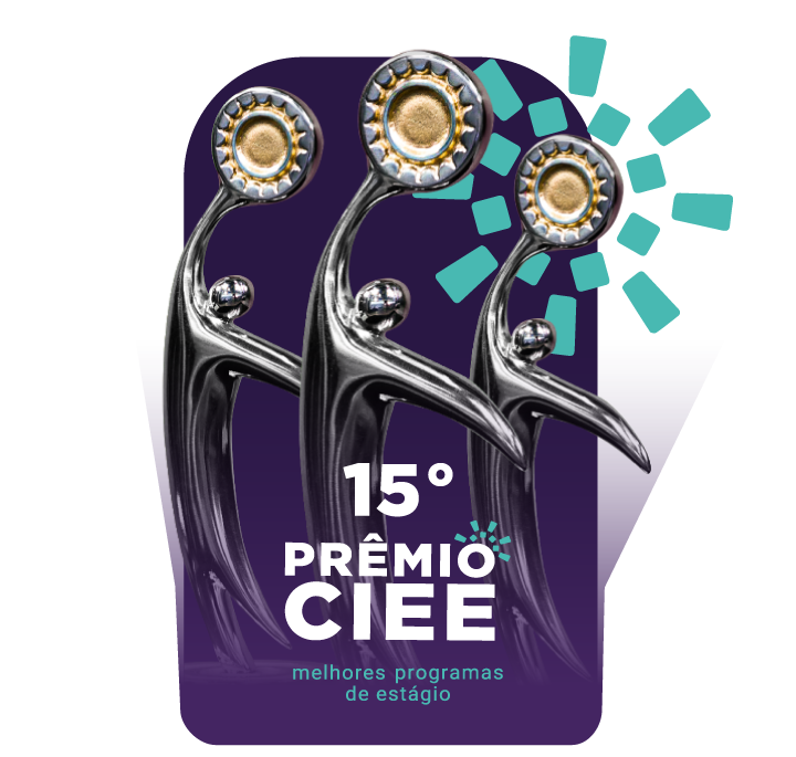 Troféu do 15º Prêmio Melhores programas de Estágio