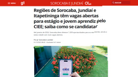 G1 caderno Sorocaba e Jundiaí