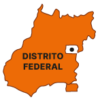 Desenho do estado do Distrito Federal