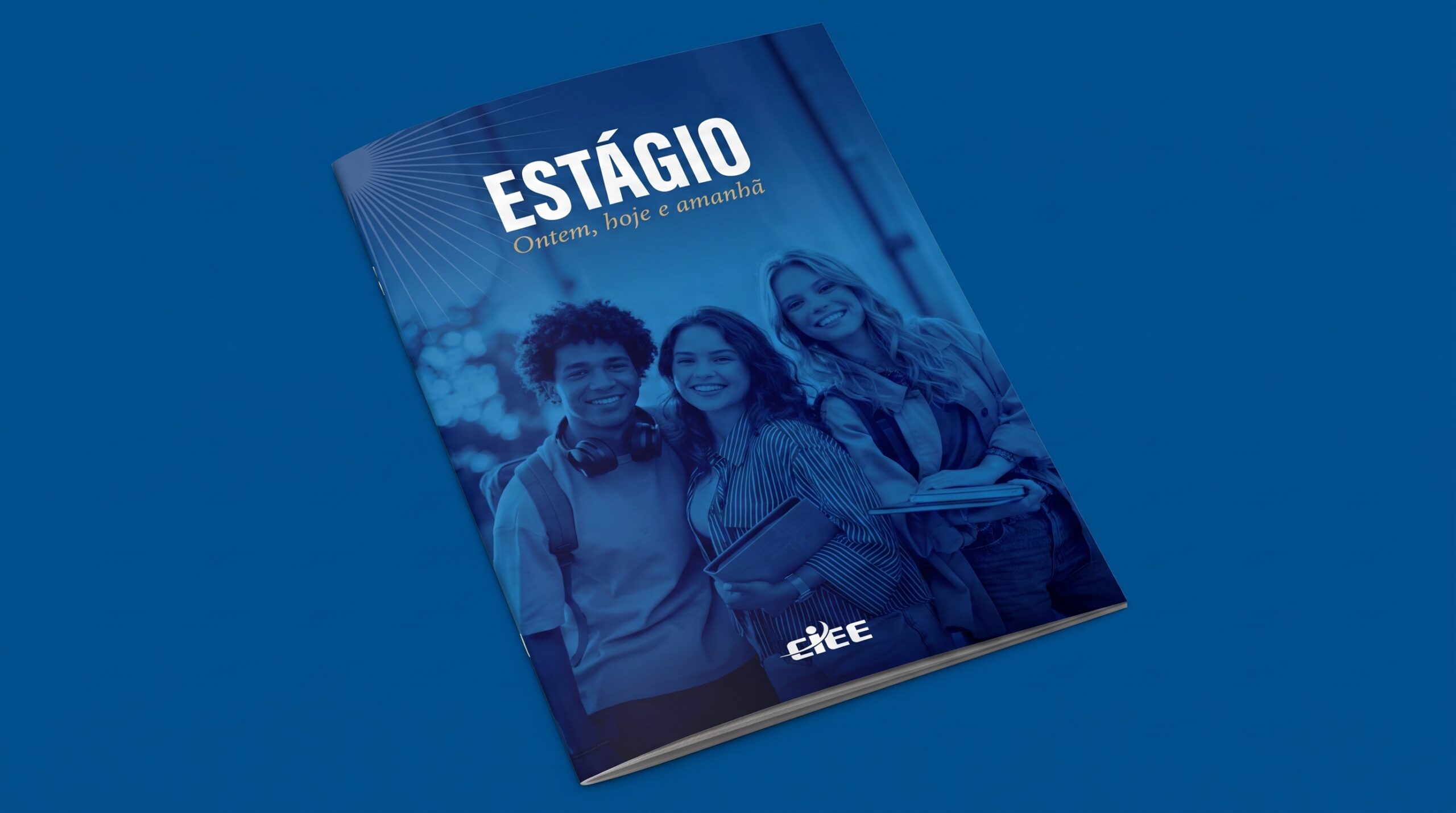 Capa do Livro “Estágio: ontem, hoje e amanhã” mostra a história do programa no Brasil