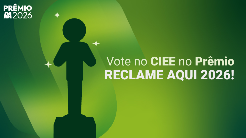 Vote no CIEE no Prêmio Reclame AQUI 2026!